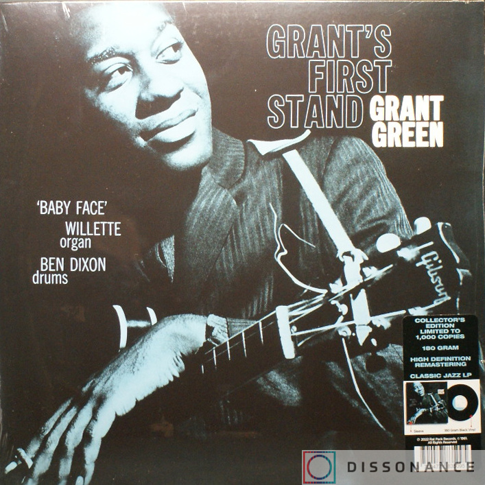 Виниловая пластинка Grant Green - Grant's First Stand (1961) - фото обложки