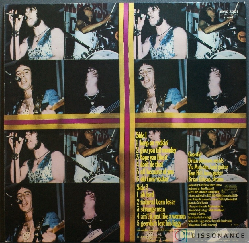 Виниловая пластинка Geordie - Hope You Like It (1973) - фото 1