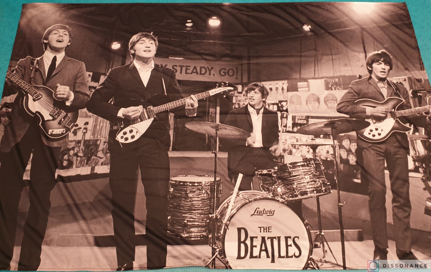 Виниловая пластинка Beatles - Флаг Beatles - фото обложки