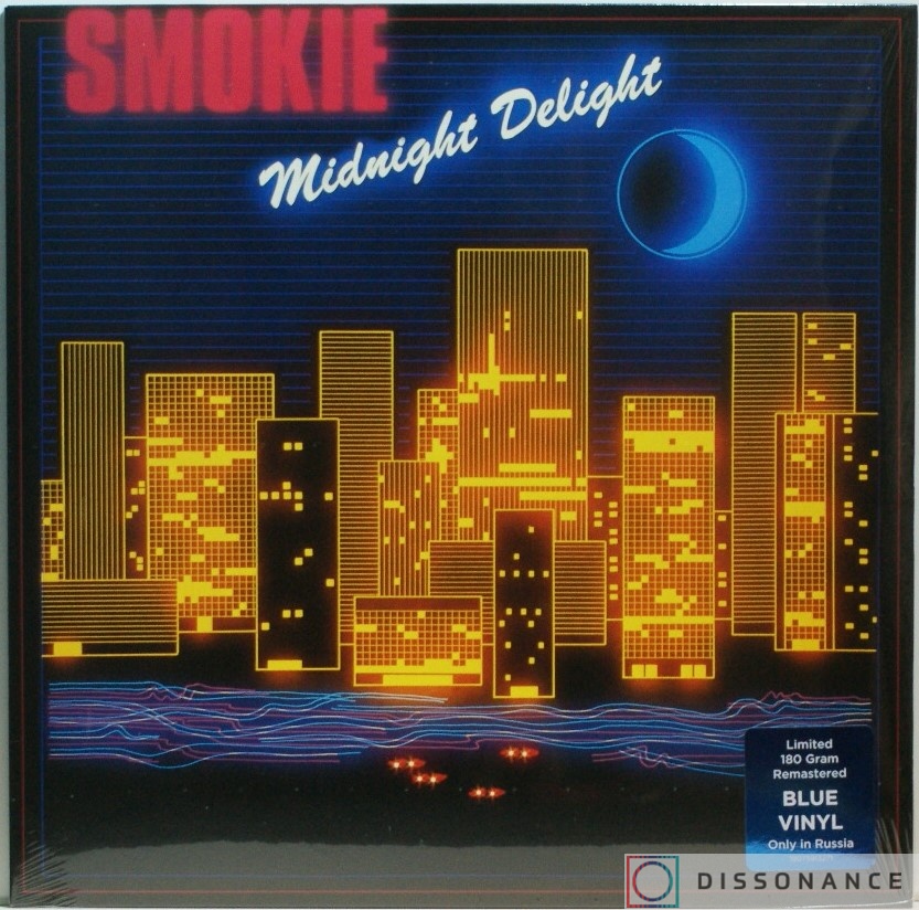 Виниловая пластинка Smokie - Midnight Delight (1982) - фото обложки
