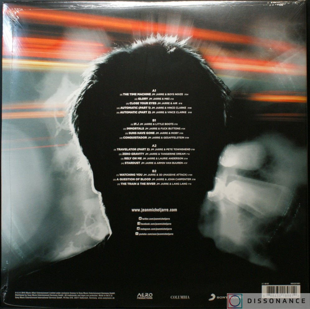 Виниловая пластинка Jean Michel Jarre - Electronica (2015) - фото 1