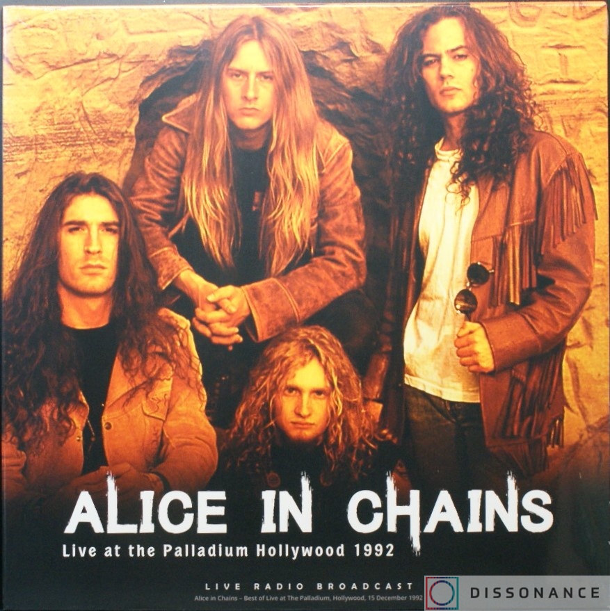 Виниловая пластинка Alice In Chains - Live At Palladium (1992) - фото обложки
