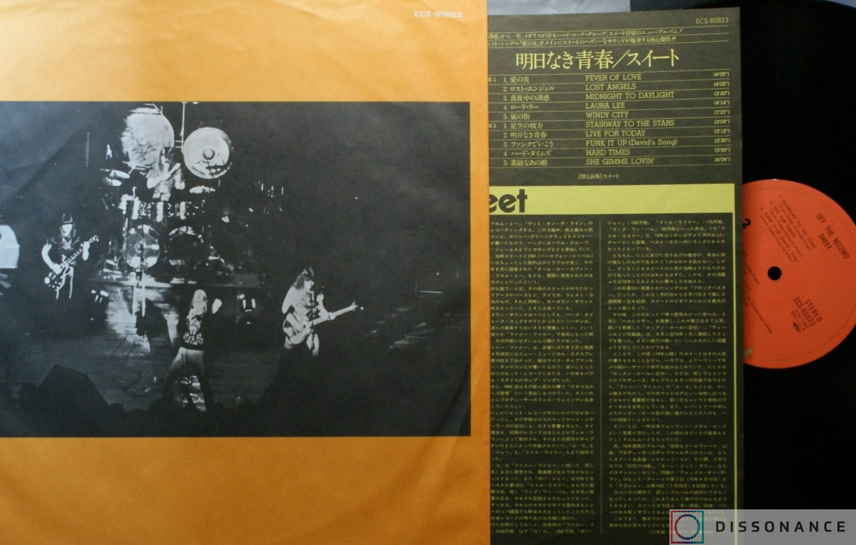 Виниловая пластинка Sweet - Off The Record (1977) - фото 3