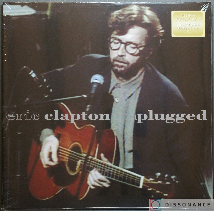Виниловая пластинка Eric Clapton - Unplugged (1992) - фото обложки