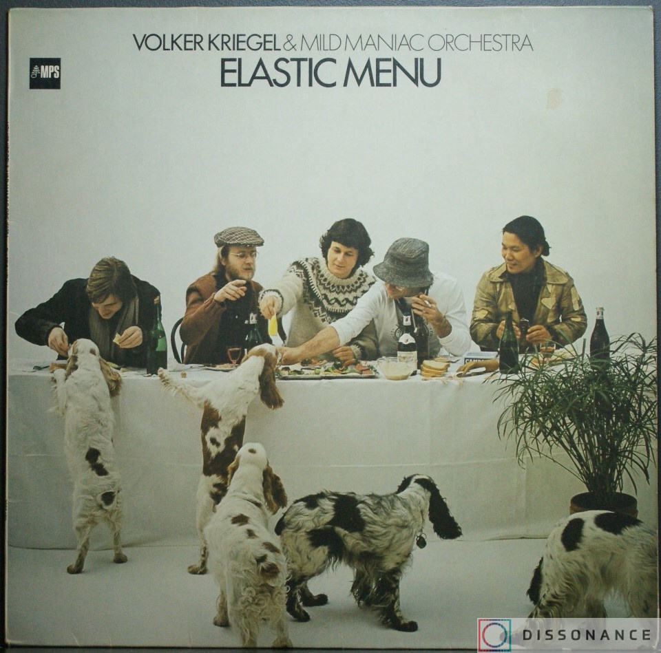 Виниловая пластинка Volker Kriegel - Elastic Menu (1978) - фото обложки