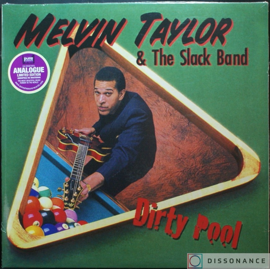 Виниловая пластинка Melvin Taylor - Dirty Pool (1997) - фото обложки
