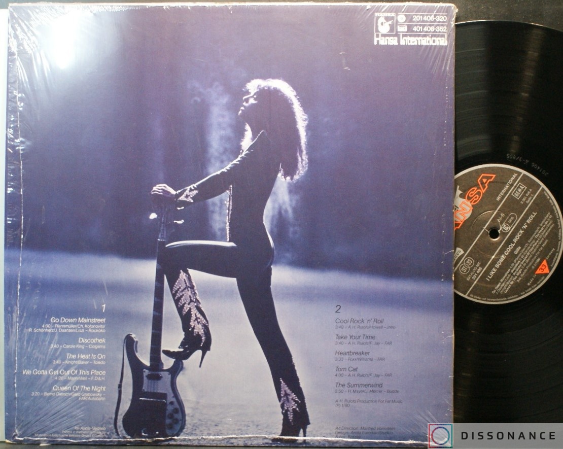 Виниловая пластинка Gilla - I Like Some Cool Rock N Roll (1980) - фото 1