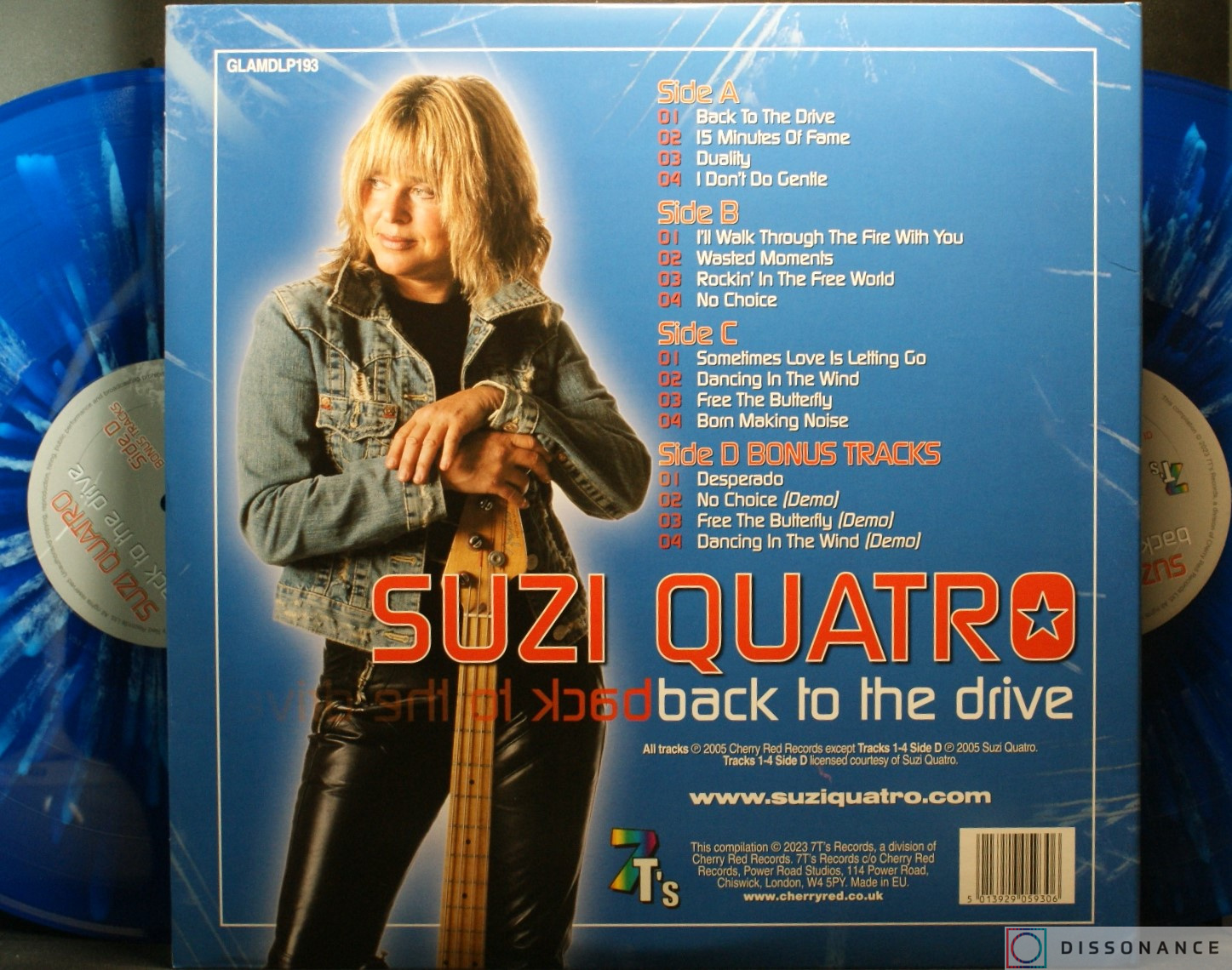 Виниловая пластинка Suzi Quatro - Back To The Drive (2005) - фото 3