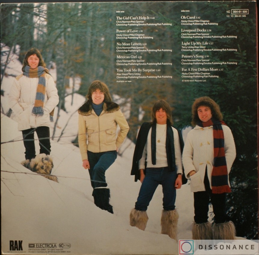 Виниловая пластинка Smokie - Montreux Album (1979) - фото 2