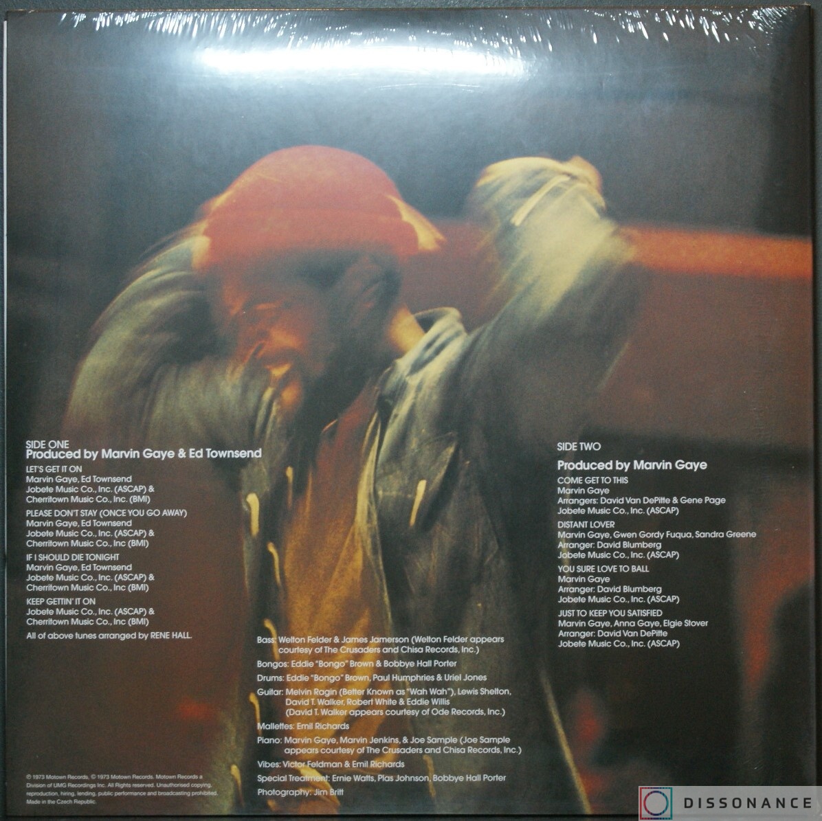 Виниловая пластинка Marvin Gaye - Lets Get It On (1973) - фото 1