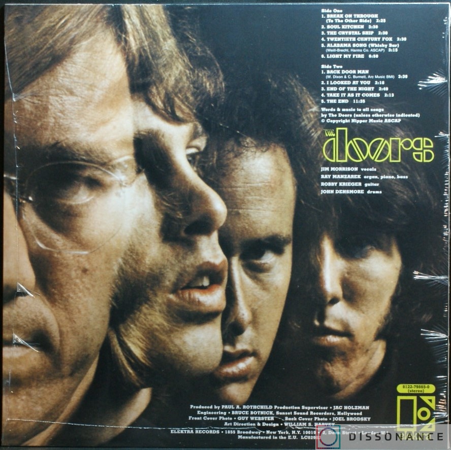 Виниловая пластинка Doors - Doors (1967) - фото 1