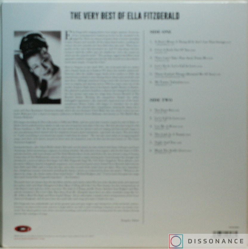 Виниловая пластинка Ella Fitzgerald - Very Best Of Ella Fitzgerald (2020) - фото 1