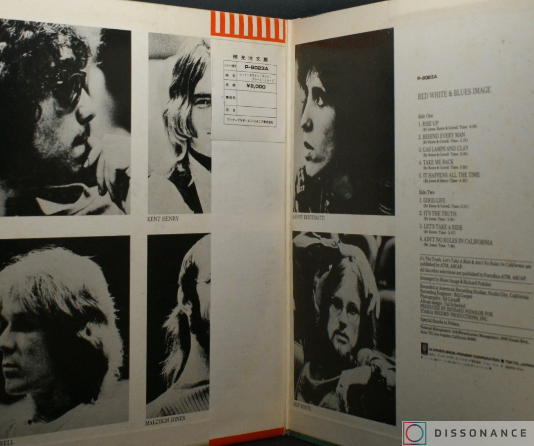Виниловая пластинка Blues Image - Red White And Blues Image (1970) - фото 1
