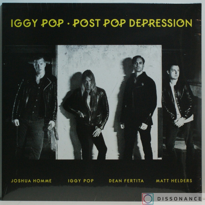 Виниловая пластинка Iggy Pop - Post Pop Depression (2016) - фото обложки