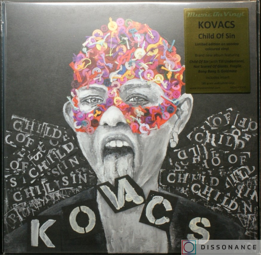 Виниловая пластинка Kovacs - Child Of Sin (2023) - фото обложки