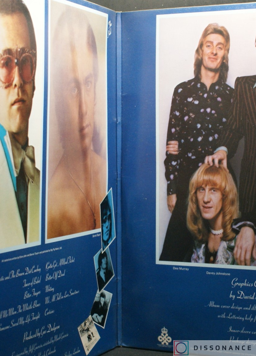 Виниловая пластинка Elton John - Captain Fantastic And The Brown Dirt Cowboy (1975) - фото 1