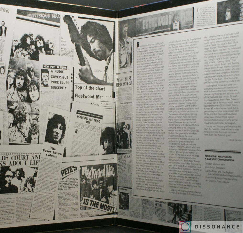 Виниловая пластинка Fleetwood Mac - History Of Fleetwood Mac (1975) - фото 1