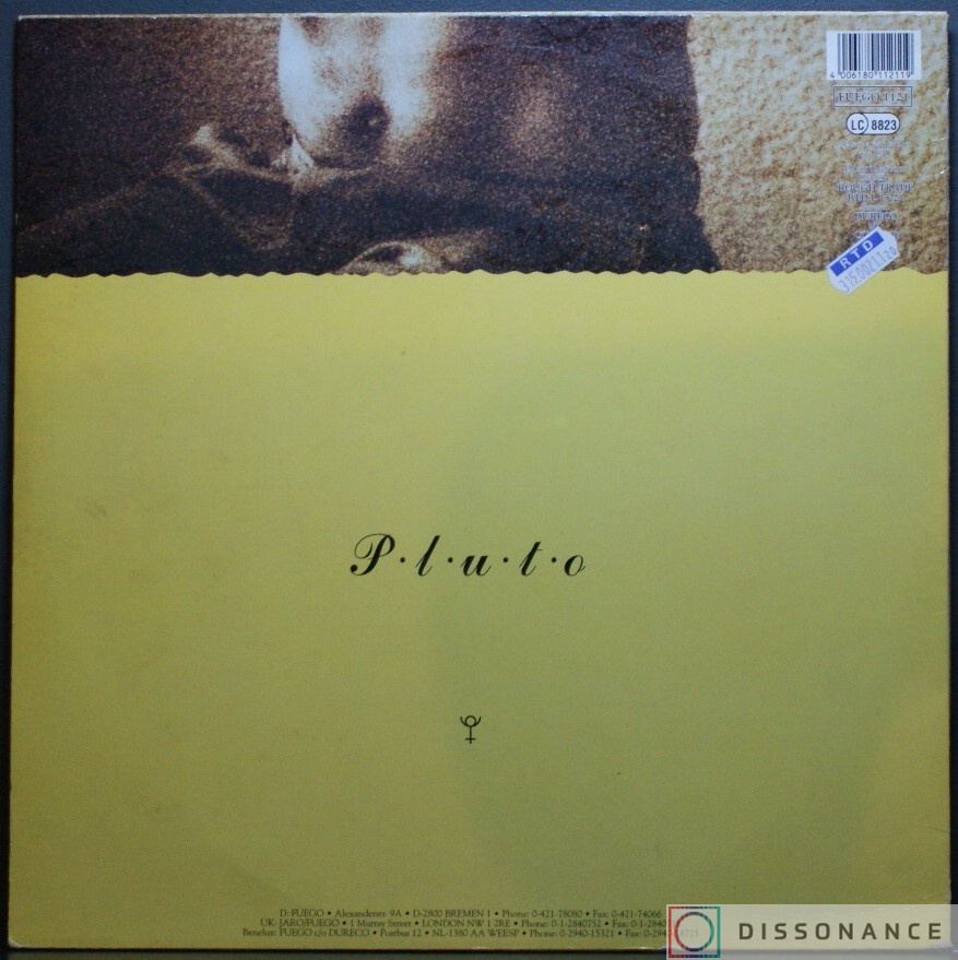 Виниловая пластинка M. Walking On The Water - Pluto (1989) - фото 1