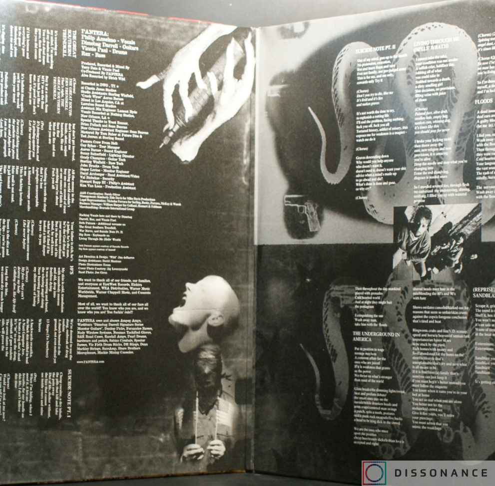 Виниловая пластинка Pantera - Great Southern Trendkill (1996) - фото 1