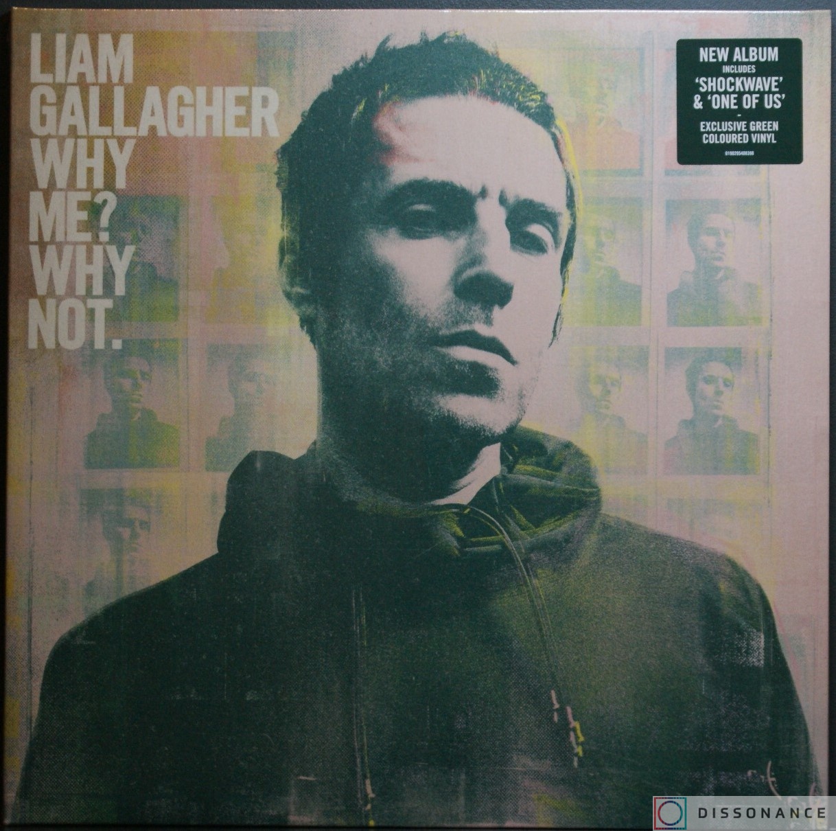 Виниловая пластинка Liam Gallagher - Why Me Why Not (2019) - фото обложки