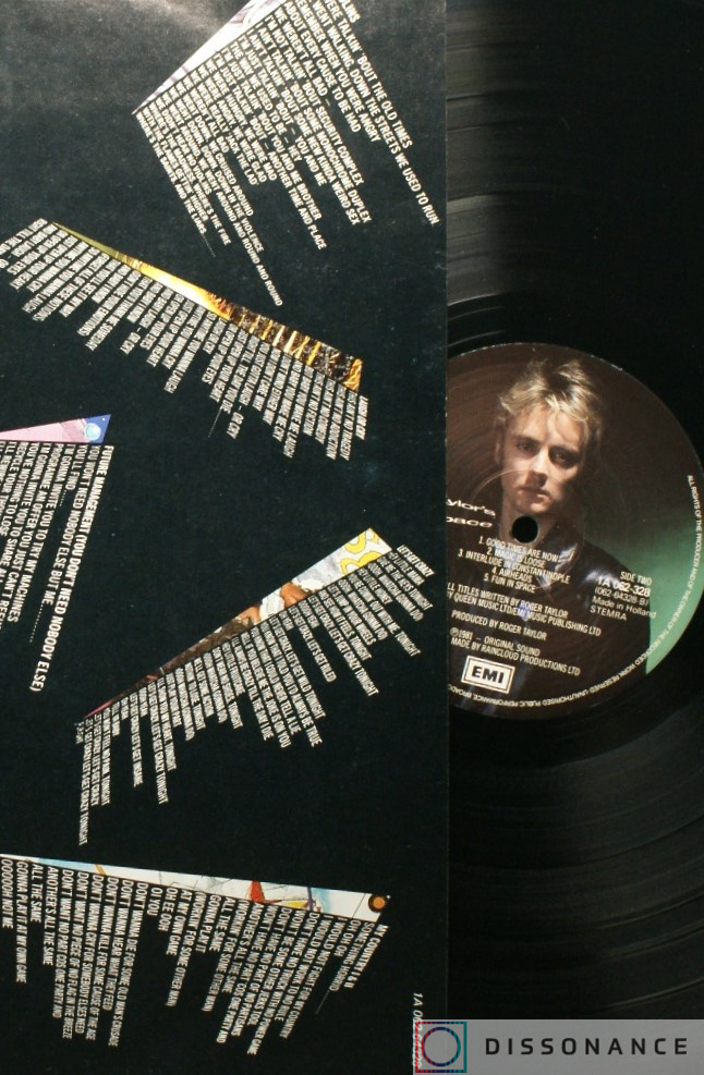 Виниловая пластинка Roger Taylor - Fun In Space (1981) - фото 2