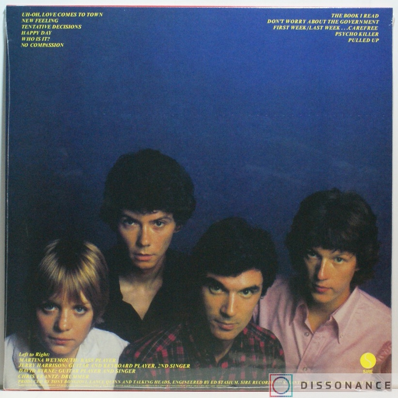 Виниловая пластинка Talking Heads - Talking Heads: 77 (1977) - фото 1