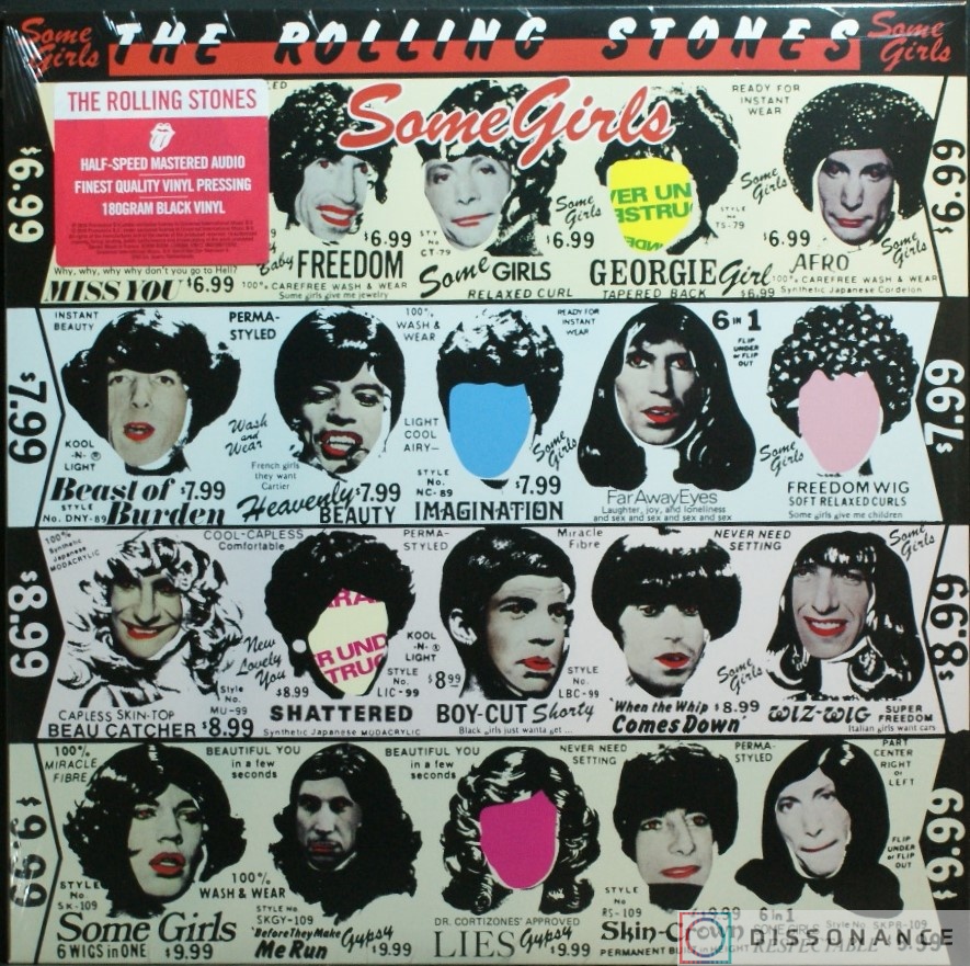 Виниловая пластинка Rolling Stones - Some Girls (1978) - фото обложки