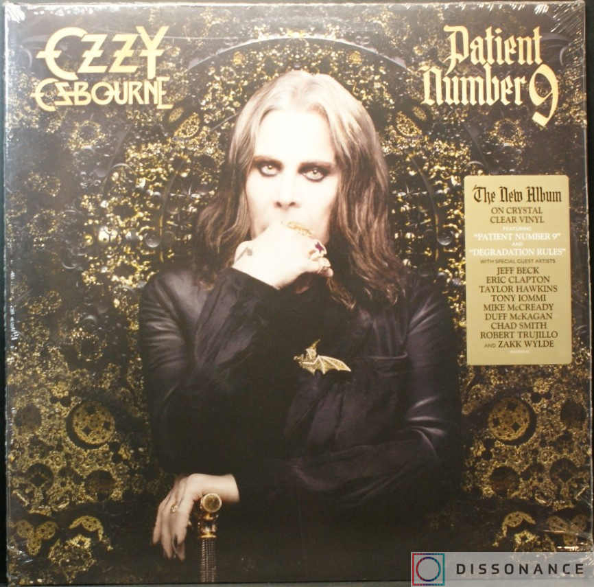 Виниловая пластинка Ozzy Osbourne - Patient Number 9 (2022) - фото обложки