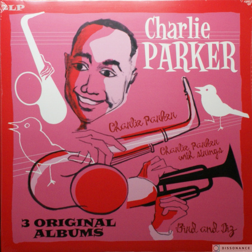 Виниловая пластинка Charlie Parker - 3 Original Albums (2013)