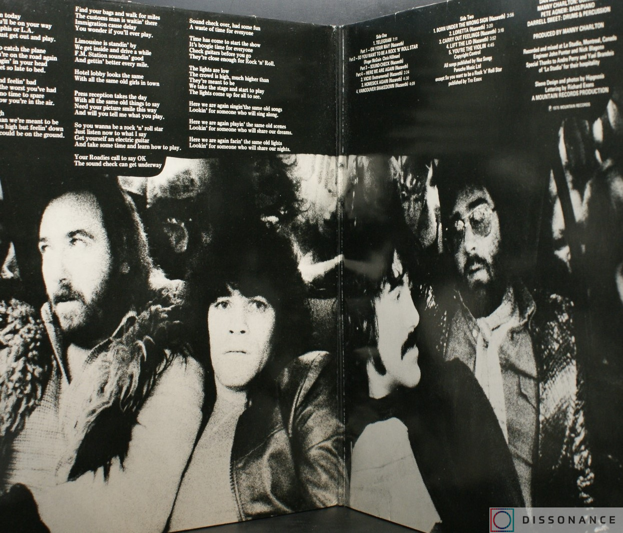 Виниловая пластинка Nazareth - Close Enough For RnR (1976) - фото 1