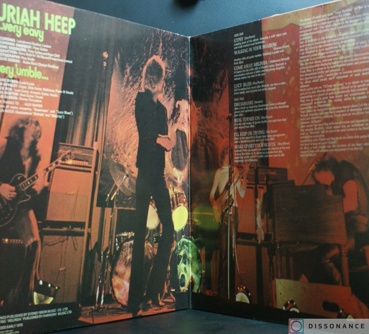 Виниловая пластинка Uriah Heep - Very Eavy (1970) - фото 1