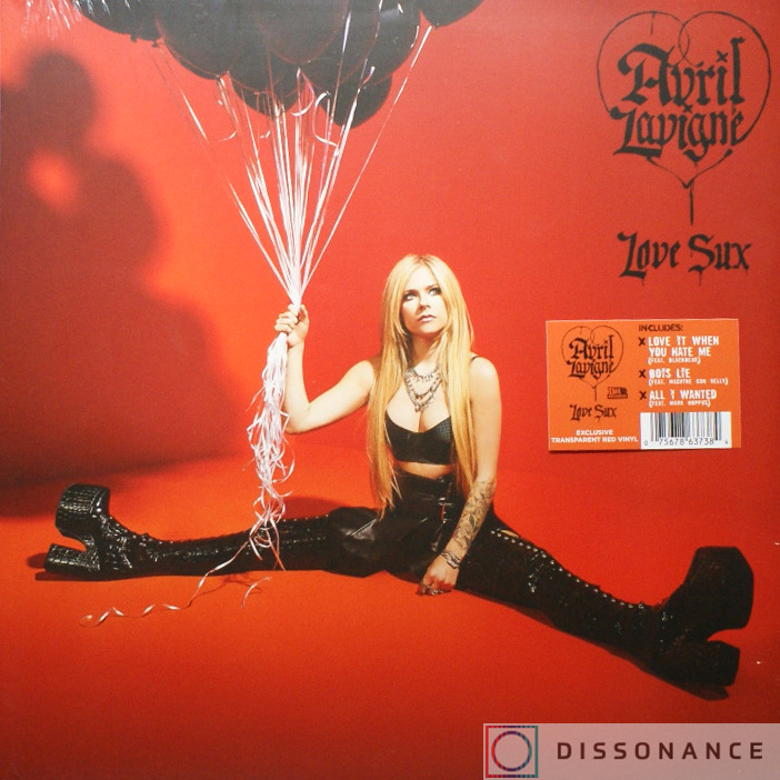 Виниловая пластинка Avril Lavigne - Love Sux (2022) - фото обложки