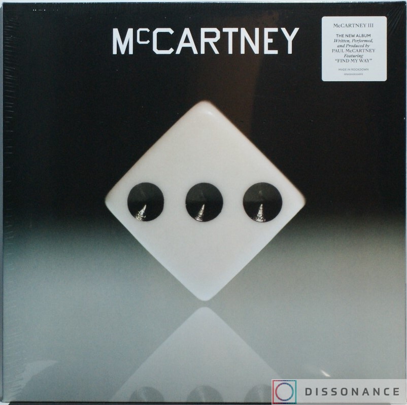 Виниловая пластинка Paul McCartney - McCartney 3 (2020) - фото обложки