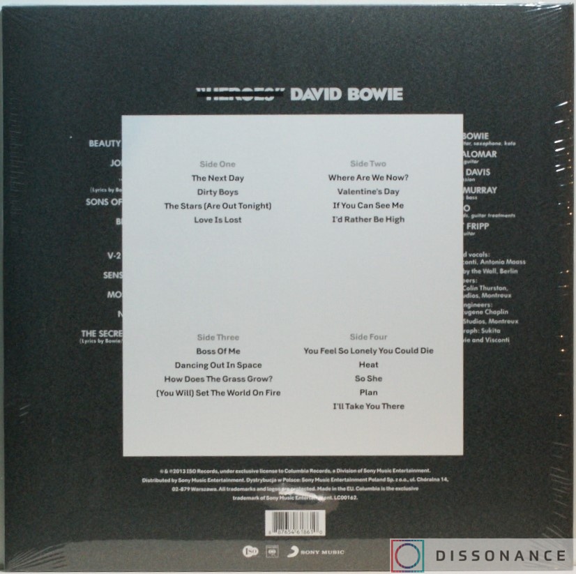 Виниловая пластинка David Bowie - Next Day (2013) - фото 1