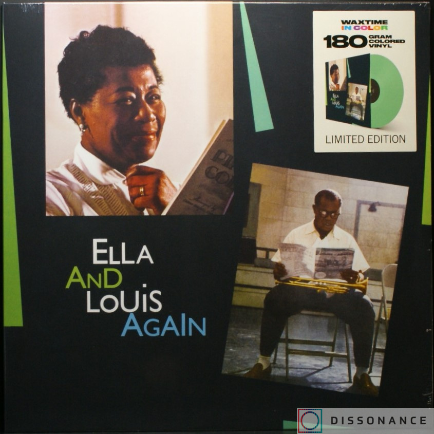 Виниловая пластинка Louis Armstrong - Ella Fitzgerald And Louis Again (1971) - фото обложки