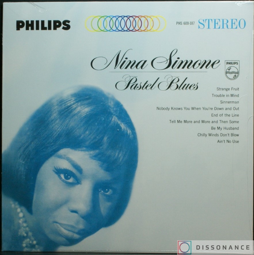 Виниловая пластинка Nina Simone - Pastel Blues (1965) - фото обложки