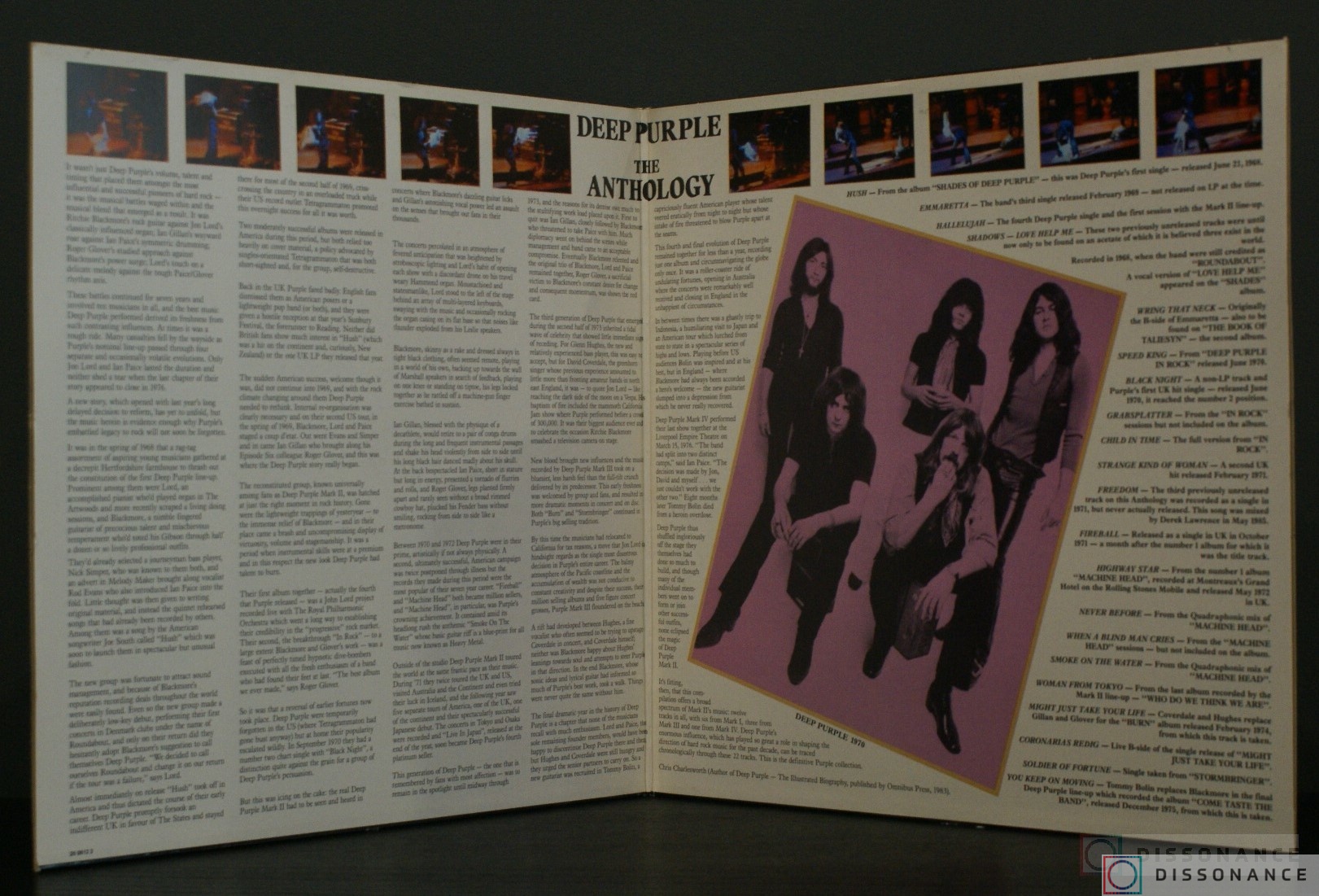Виниловая пластинка Deep Purple - Anthology (1985) - фото 2