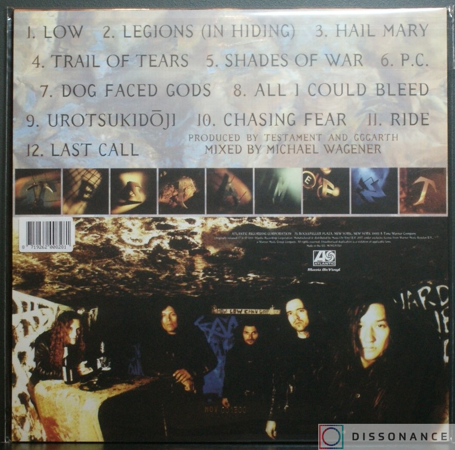Виниловая пластинка Testament - Low (1994) - фото 1