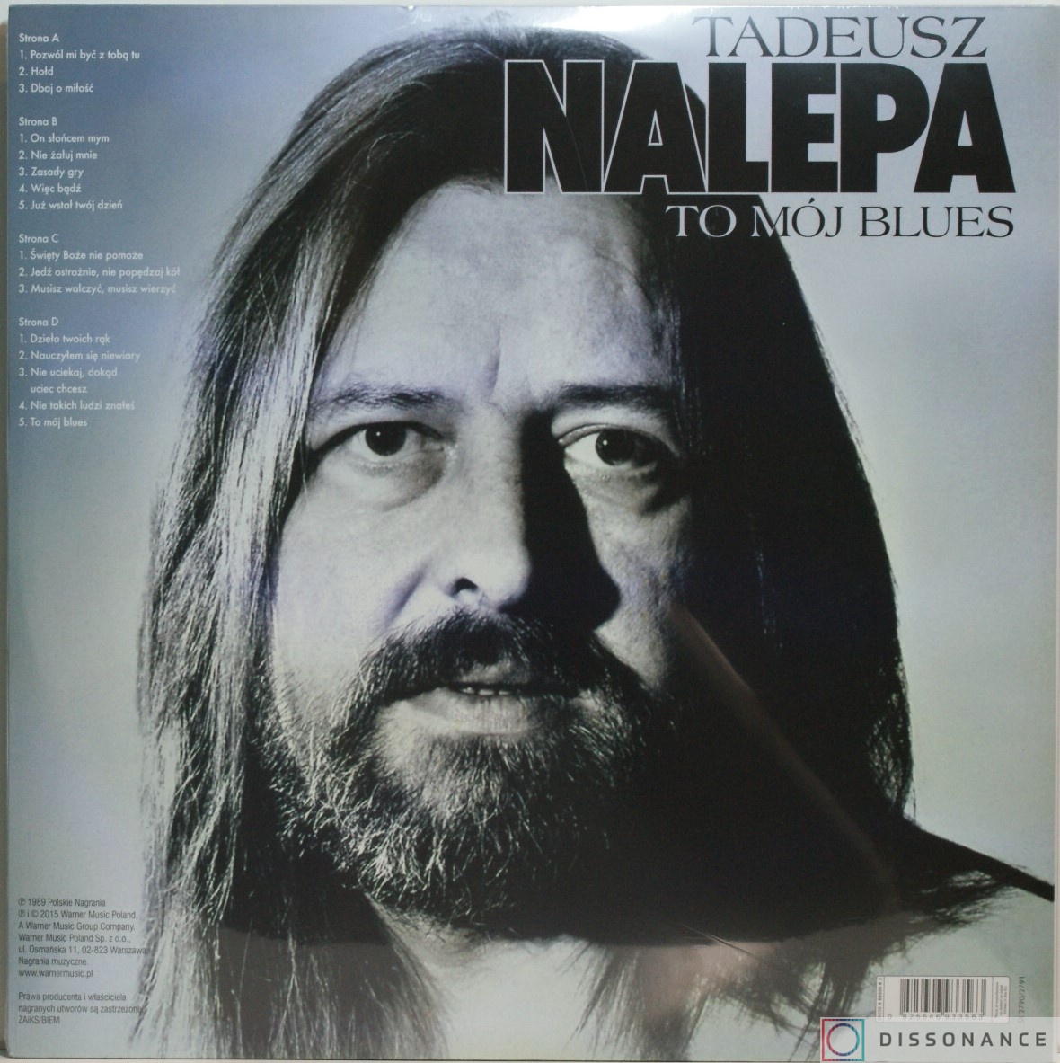 Виниловая пластинка Tadeusz Nalepa - To Moj Blues (1989) - фото 1