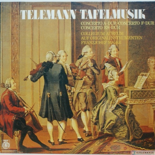 Виниловая пластинка Telemann - Tafelmusik (1977)