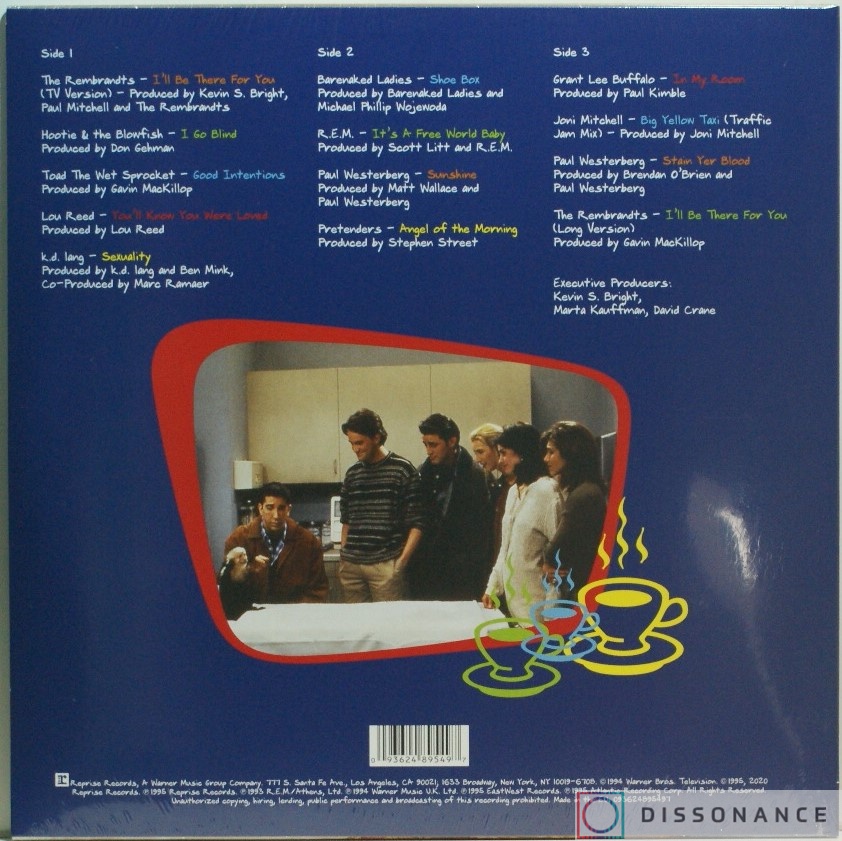 Виниловая пластинка Ost (Soundtrack) - Friends (1996) - фото 1