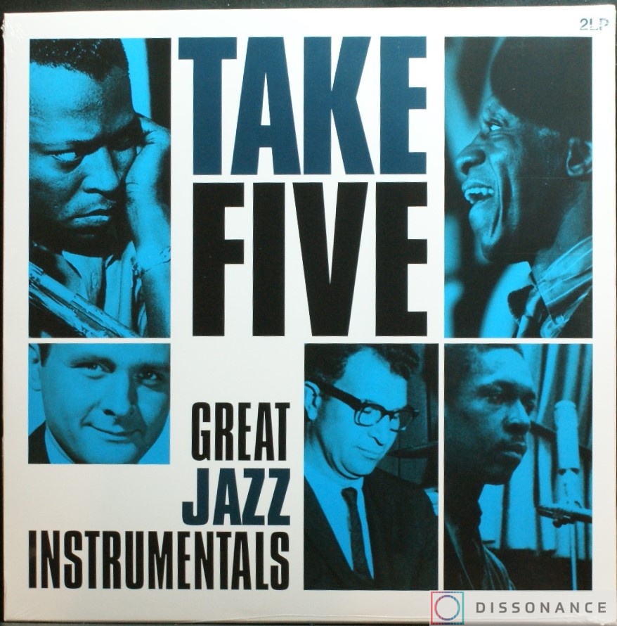 Виниловая пластинка V/A - Take Five Great Jazz Instrumentals (2017) - фото обложки