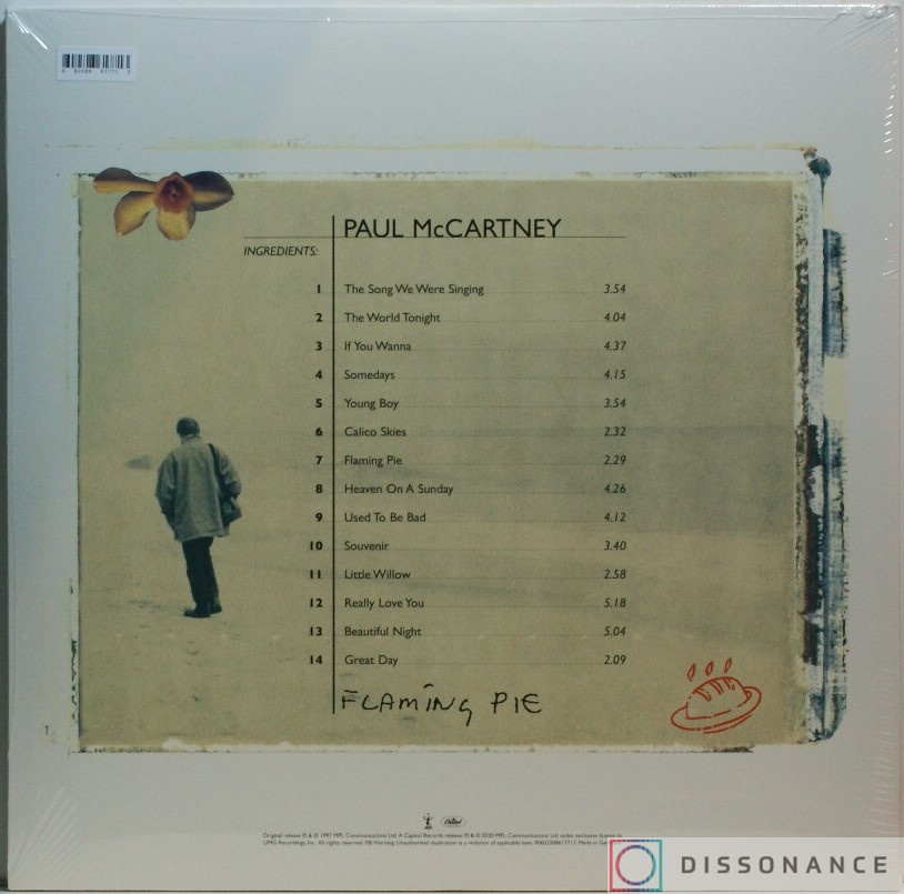 Виниловая пластинка Paul McCartney - Flaming Pie (1997) - фото 1