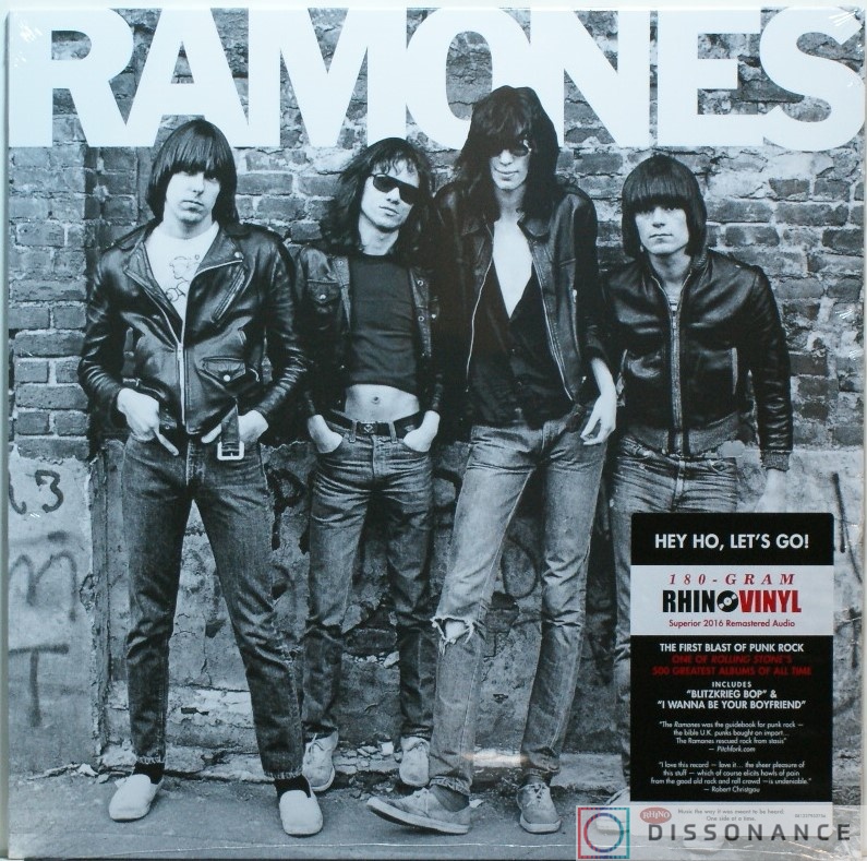 Виниловая пластинка Ramones - Ramones (1976) - фото обложки