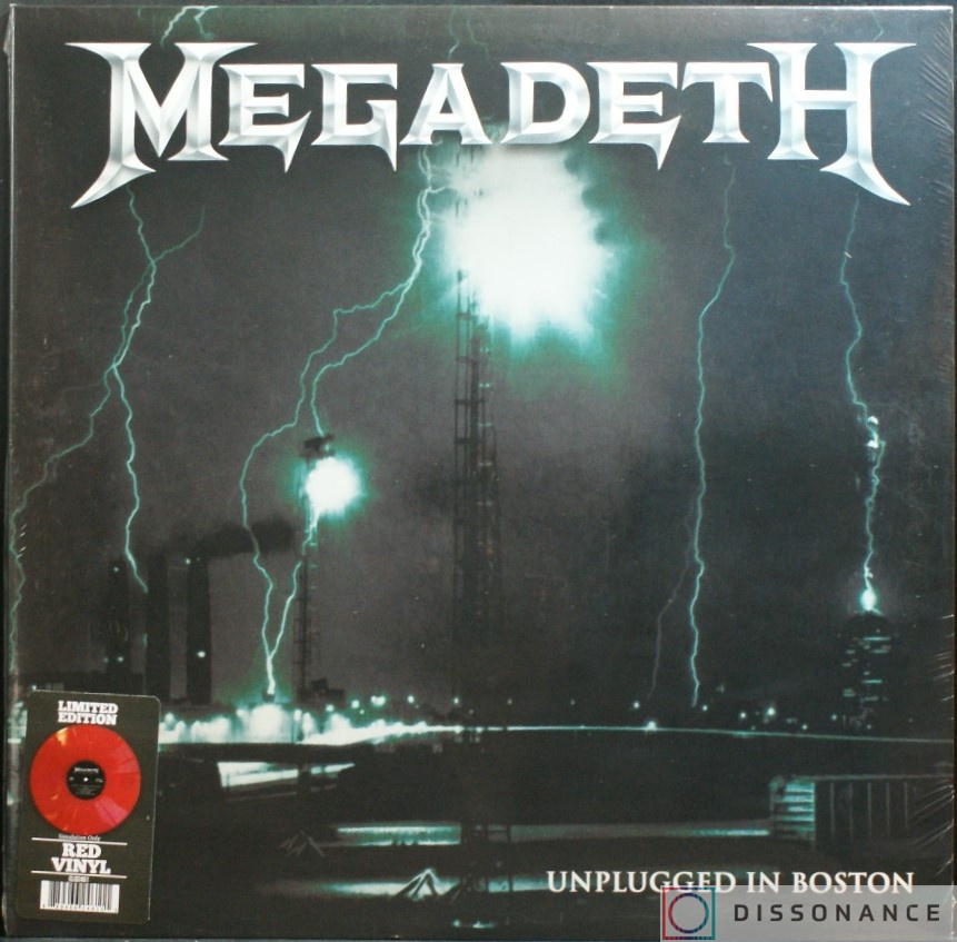 Виниловая пластинка Megadeth - Unplugged In Boston (2001) - фото обложки