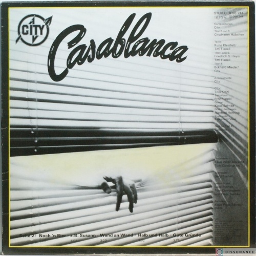 Виниловая пластинка City - Casablanca (1987)