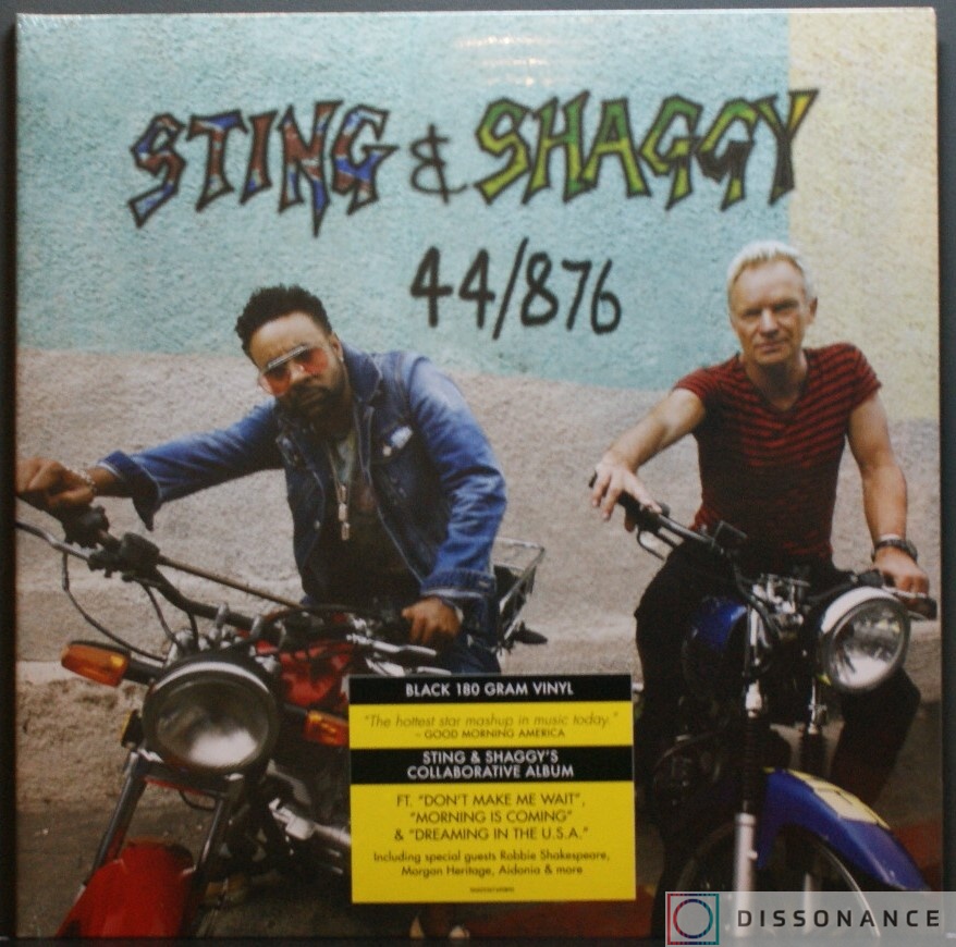 Виниловая пластинка Sting - 44/876 (2018) - фото обложки