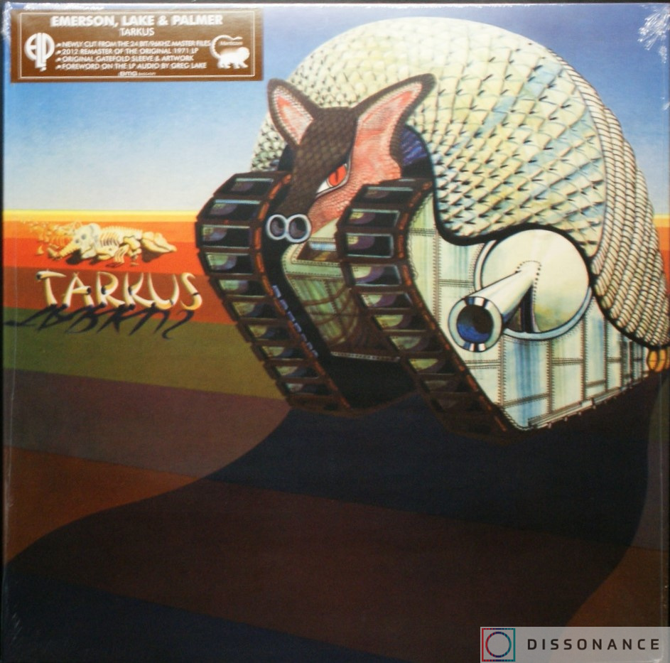 Виниловая пластинка Emerson Lake And Palmer - Tarkus (1972) - фото обложки