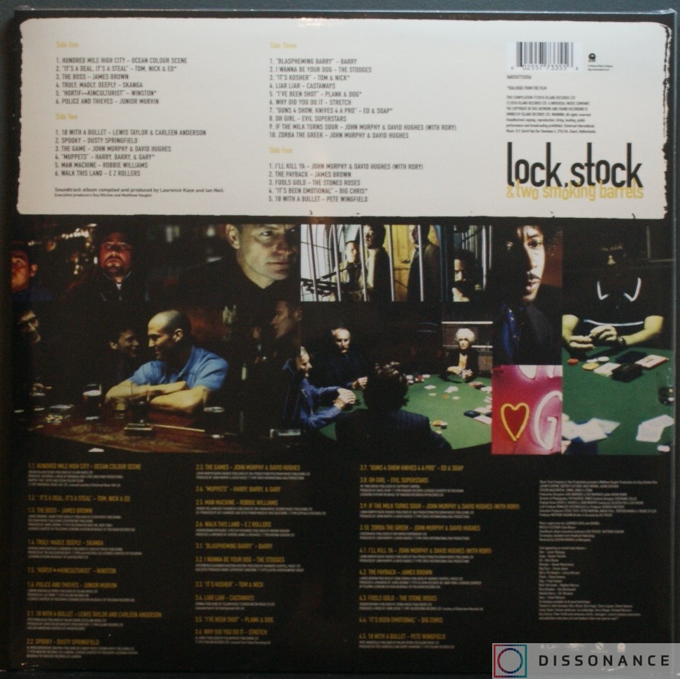 Виниловая пластинка Ost (Soundtrack) - Lock Stock And Two Smoking Barrels (1998) - фото 1