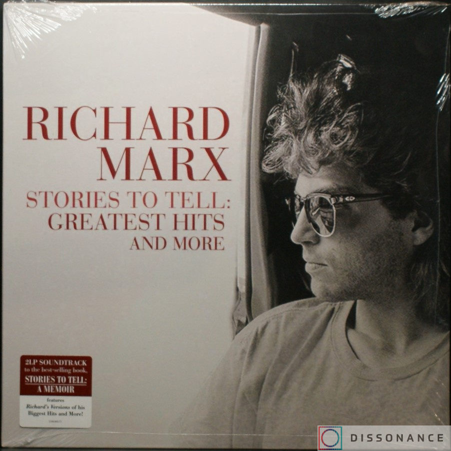 Виниловая пластинка Richard Marx - Greatest Hits Stories To Tell (2021) - фото обложки